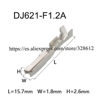 2000ШТ DJ621-F1.2A автоматично кабелен тел Водоустойчив конектор клеммные подложки авто мъжки женски мъжки пин DJ224-1.0 A