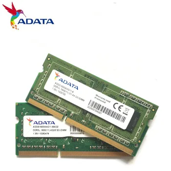 AData 4G 2G 1G PC3L PC3 10600S 12800 S DDR3 1333 1600 Mhz 4 GB 2 GB, 1 GB 10600S 12800 S Модул Памет лаптоп RAM sodimm памет