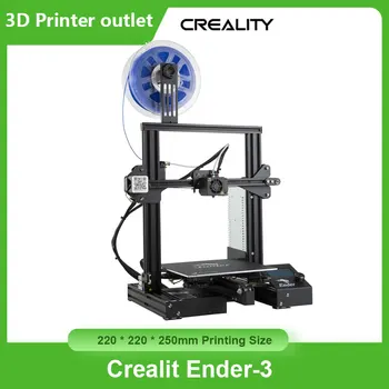 Creality Emilov-3 машина за висока точност 3D принтер САМ за самостоятелно сглобяване 220 * 220 * 250 мм, Размер на Печат с Функцията на Възобновяване на Печат