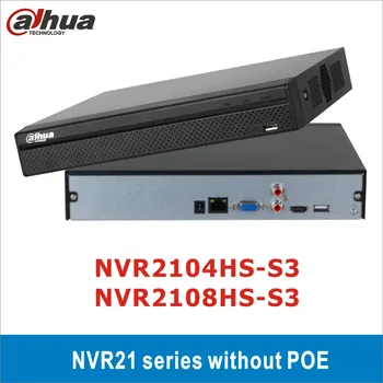 Dahua NVR 4/8-канален Компактен Мрежов видеорекордер onvif NVR2104HS-S3 и NVR2108HS-S3 Новата версия, без порта POE ВИДЕОНАБЛЮДЕНИЕ home