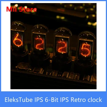 EleksMaker EleksTube IPS 6-Битови IPS ретро светещи аналогови ламповые часовници Nixie elekstube