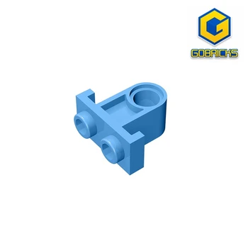 Gobricks GDS-938 Технически, данни за Контакт и съединителна плоча с един дупка, която е съвместима с 32529 учебни строителни блокове на 