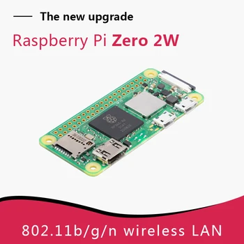 Raspberry Pi Zero 2 W С RP3A0 четырехъядерным 64-битов процесор ARM Cortex-а a53 с тактова честота 1 Ghz и 512 Mb SDRAM Безжична локална мрежа RPI0 2 W