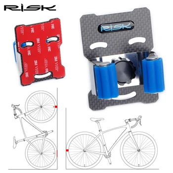 Risk МТБ Пътен велосипед с монтиран на стената паркинг скоба, Стойка за велосипеди, стойка за съхранение на планински велосипеди, стойка за велосипедни гуми, определяне на