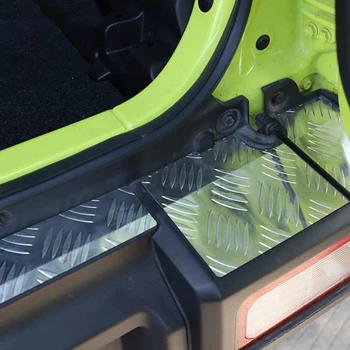 Аксесоари за задната броня от алуминиева сплав, защитен панел за-Suzuki Jimny 2019-2022 +