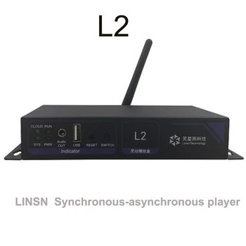 Вътрешен И външен Пълноцветен Синхронно-асинхронен плейър LINSN L2 P1.875P2P1.5P3P4P5P6P8P10 с led дисплей WIFI Контролер