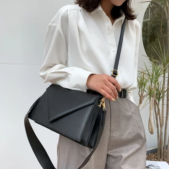 Дизайнерска дамска чанта за през рамото от изкуствена кожа, висококачествени дамски малки чанти, дамски чанти-незабавни посланици, модни дамски чанти през рамо за жени
