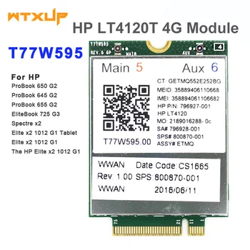 Използва се lt4120 X5 LTE T77W595 796928-001 4G WWAN M. 2 150 Mbit/s LTE-модем За HP Elite x2 840 850 G3 640 650 645 G2