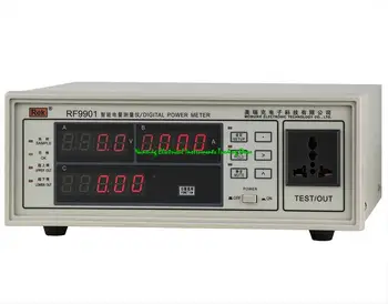Интелигентен цифров електромера Rek RF9901, W, В, А, PF, W, настройка на ток и ограничения на мощност и функция на алармата 600V20A