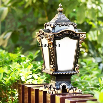 Лампа на стълб, врата лампа, уличен лампа в двора, монтиран на стената лампа, водоустойчива Лампа на стената вили, открит лампа
