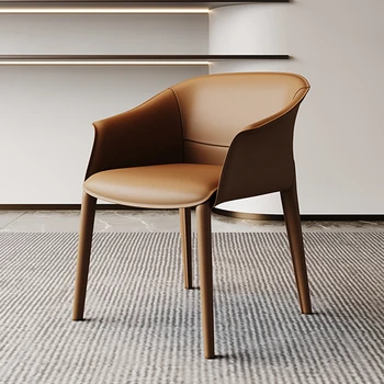 Модерни минималистичные трапезни столове от скандинавски облегалка, трапезни столове за всекидневна, релаксиращ балкон, Мебели за дома Silla Nordica WZ50DC
