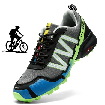 МТВ Велосипедна обувки zapatillas ciclismo, мъжки мотоциклетът обувки от плат Оксфорд, водоустойчив мотор обувки, улични туристически маратонки, Зимата