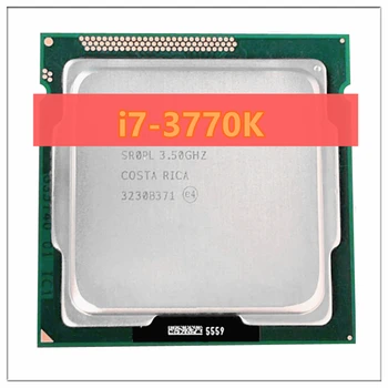 настолен процесор i7 3770K С четырехъядерным процесор в LGA 1155 пакет от 3,5 Ghz и 8 MB Кеш-памет HD Graphic 4000 TDP 77 W