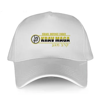 Нова удобна мъжка шапка за почивка krav maga israel defence force, обичай Памучни шапки с принтом, Дишаща градинска бейзболна шапка