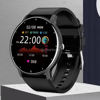 НОВИТЕ смарт часовници за мъже и жени с пълен сензорен екран, спортни часовници за фитнес, мъжки IP67, водоустойчива Bluetooth за Android и IOS Smartwatch