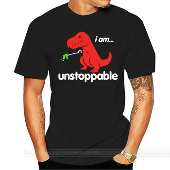 Облекло Тениска Unstoppable T Rex 5140, мъжки брандираната тениска мъжка лятна памучен тениска