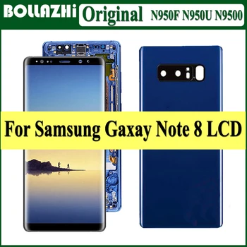 Оригинален note8 N950 Дисплей За SAMSUNG Galaxy Note 8 LCD N950F LCD дисплей С Сензорен Екран Дигитайзер В Събирането на Смяна + Подарък