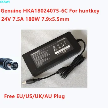 Оригинален адаптер HKA18024075-6C 24V 7.5 A 180 W 7,9x5,5 мм за зарядното устройство huntkey