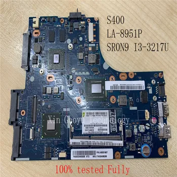 Оригиналът е ЗА Lenovo S400 Без Докосване на Дънната платка на лаптопа VIUS3 VIUS4 LA-8951P SR0N9 I3-3217U DDR3L 100% Напълно Тестван