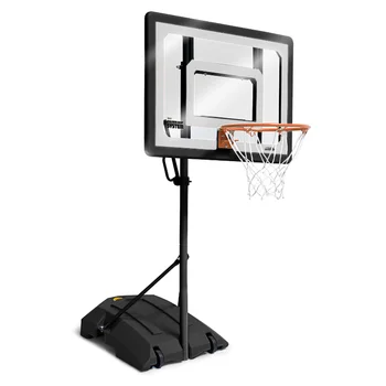 Преносима баскетболно система Pro Mini Хоп с регулируема височина от 3,5 до 7 фута, включва мини-топка 7 инча