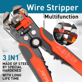Професионален инструмент за източване на кабели, Електрически Нож за отстраняване на Кабелни Клещи Автоматични Щипци за отстраняване на бои