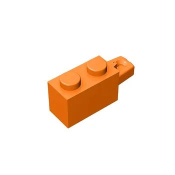 Шарнирный тухла 1 x 2, фиксирующийся хоризонтални края на 1 пръст, съвместим с детски играчки lego 30541