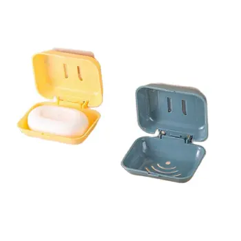 1 бр. сапун ястия, стенен държач за източване на сапунена гъба, Рафтове за съхранение, окачени кутии за сапун, органайзер за баня, Аксесоари за дома