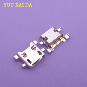 2 бр./лот За LG H635 Stylus K350N K8 K420N Оригинален Конектор за зарядно устройство Конектор за Зареждане на mini Micro USB Порт