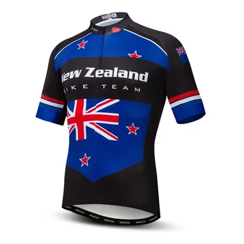 2021 Велосипедна Майк Мъже с Къс ръкав нова зеландия лятна Велосипедна риза Яке Ropa Maillot Ciclismo Състезателна младежта велосипедна облекло