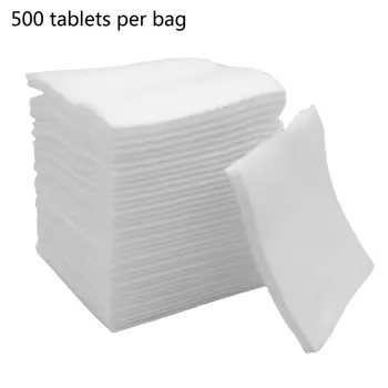 500 бр. памучни дискове за почистване на ЛИЦЕТО, за еднократна употреба, козметични памучни тампони за нокти, Директна доставка