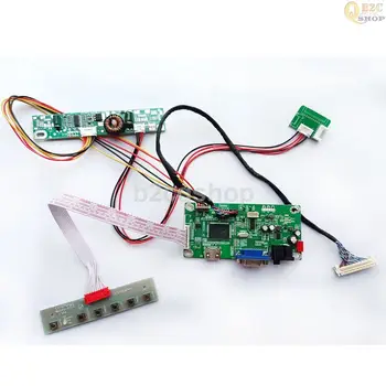 50Pin EDP Конвертор LCD такса контролер Комплект драйвери за монитора LM240WU6 (SD) (A1) SDA1 1920X1200, съвместим с HDMI + VGA + Audio