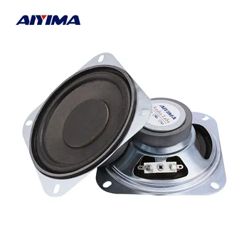 AIYIMA 2 елемента 4-инчов аудио портативни говорители за субуфера 6 Ома 10 W, озвучителна система за домашно кино 