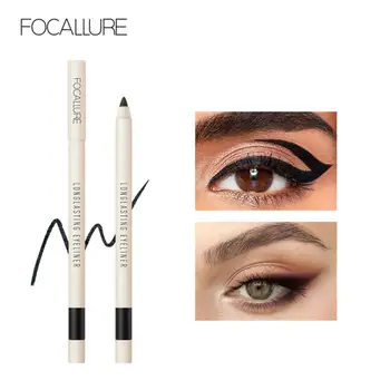 FOCALLURE Водоустойчива очна линия Гелевый молив очна линия е Гладка, Лесна за използване на Професионална козметика за грим на очите, с високо съдържание на пигмент