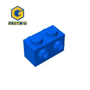 Gobricks MOC Bricks 52107 1x2 за изграждане на блоковете, резервни части, разработване на високотехнологични детайли, съвместими с игри за творчество, играчки
