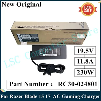 LSC Нов Оригинален 19,5 v 11.8 A 230 W 3 дупки RC30-024801 захранващ Адаптер за променлив Ток За Razer BLADE 15 ADVANCED RX09-02878E92 Зарядно Устройство за лаптоп
