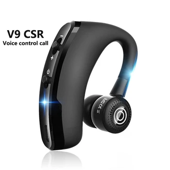 Безжични Bluetooth слушалки на motorola V9, Интелигентна слушалки за повикване с гласов контрол CSR8635, слушалки за шофиране, Спортни работа