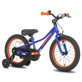 Детски велосипед JOYSTAR за момчета и Момичета 4-12 години, 16 18 20 инча, Детски Планински Велосипед с Ръчна Спирачка на Тренировъчни Колела