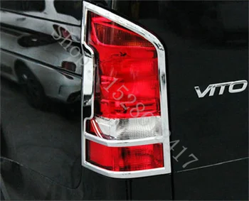 За Mercedes-Benz V-Class V Class Vito W447 2016-2022 ABS Капака на лампата на предната, задната фарове Противотуманная Фаровете на Капака лампи, Автомобилни Аксесоари