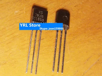 ЗА вграден транзистор 79L05-92 5V с три извода, вграден регулатор на напрежение 100% чисто НОВ 100% чисто НОВ
