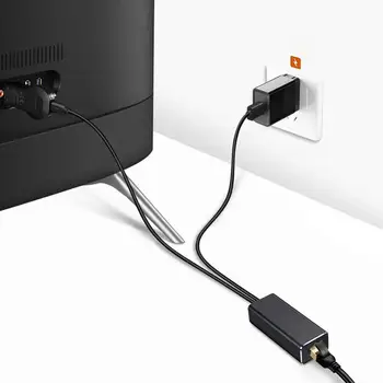 Кабелна мрежа-Ethernet адаптер Micro USB 2 в 1 за Chromecast Fire TV Stick