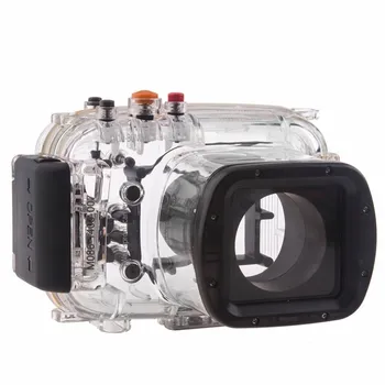 Корпус подводен фотоапарат Водоустойчив калъф 40 м/130 фута за обектив Nikon J1 10-30 мм
