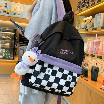 Модерни училищни чанти за момичета, дамски раници за студенти от колеж, модерен пътен женски лаптоп, Скъпа Раница, Чанта на рамо, Нова дамска чанта