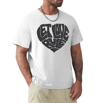 Нека управлява любов - сивата тениска с изображение, тениска с домашен любимец принтом за момчета, мъжки графични тениски в опаковка