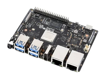 Одноплатный компютър VisionFive2 RISC-V, процесор StarFive JH7110 с вграден 3D графичен процесор, 4 GB оперативна памет, WIFI Starter kit / Комплект за дисплея
