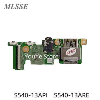 Оригиналът е За Lenovo Ideapad S540-13API S540-13ARE Такса за смяна на лаптопа Аудио Такса USB Такса 5C50S25010 100% Тествани с Бърза доставка