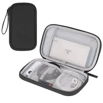 Преносима Батерия с капацитет 20000 ма, чанта за електроника, пътна чанта, USB джаджи, Кабели, Проводници, Органайзер, Защита на твърдия диск, чанта за съхранение
