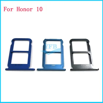 Притежателят на тавата за SIM-карта, Адаптер за Huawei Honor 10 Lite V10 View 10, Резервни части