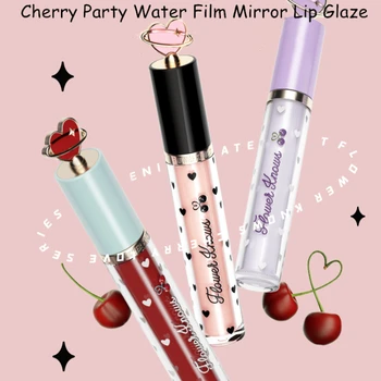 Серия Cherry Love, течни червила, водна фолио, огледално глазура за устни, гланц за устни, Грим за устни, на женската Красота, Професионална Козметика