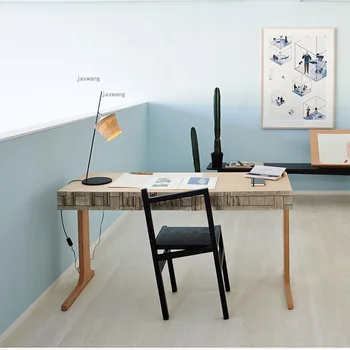 Скандинавските трапезни столове за домашна кухня от масивно дърво, минималистичен Стол за тоалетка вечеря в общежитието, Творчески стол за ресторант, Вила с облегалка L