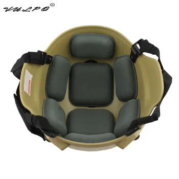 Сменяеми накладки за тактически шлем VULPO, Защитни подплата от пяна с памет ефект за еърсофт оръжия, аксесоари за каски CP Fast MICH